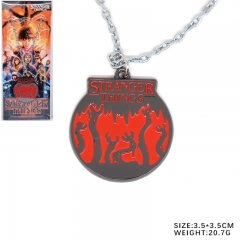 Stranger Things Movie Pendant Fashion Jewelry Anime Alloy Necklace