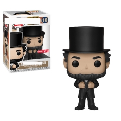 Funko POP Abraham Lincoln 10#  Movie Character Anime PVC Figure Collection Toy