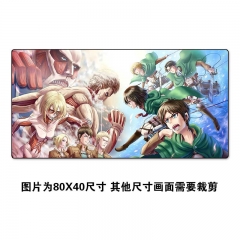 Attack on Titan/Shingeki No Kyojin Cartoon Cosplay Cheapest Mouse Pad Fancy Print Mouse Pad