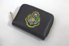 Harry Potter Movie Coin Purse Cosplay Anime PU Zipper Short Wallet