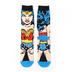 Wonder Woman Cosplay Cosplay Unisex Free Size Anime Long Socks