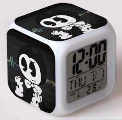 Bendy and the Ink Machine Cartoon Colorful Change Anime Clock