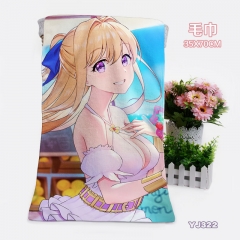 Cautious Hero: The Hero is Overpowered but Overly Cautious One Side Cartoon Pattern Anime Towel