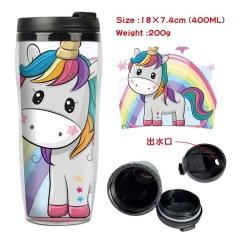 Unicorn Cartoon Insulation Cup Heat Sensitive Mug 400ML