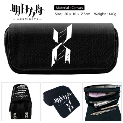 Arknights For Student Canvas Anime Pencil Bag 20*10*7.5cm