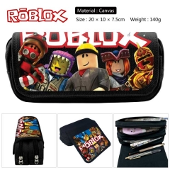 Roblox For Student Canvas Anime Pencil Bag 20*10*7.5cm