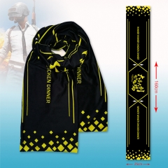 Playerunknown's Battlegrouds Cosplay Cartoon Double Side Warm Decoration Scarf for Winter