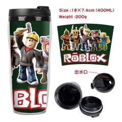 Roblox Cartoon Insulation Cup Heat Sensitive Mug 400ML