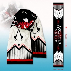 Assassin's Creed Cosplay Cartoon Double Side Warm Decoration Scarf for Winter
