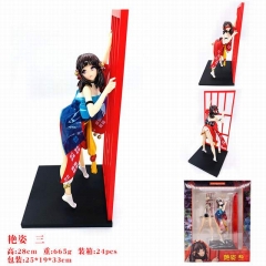Wholesale Native Sexy Girl Cartoon PVC Model Toys Hard Body Anime Action Figure 28cm