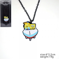 SpongeBob SquarePants Cartoon Decoration Fashion Jewelry Anime Necklace