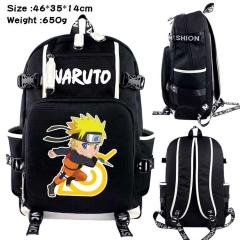 Naruto Anime Cosplay Cartoon Canvas Colorful Backpack Bag