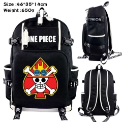 One Piece Anime Cosplay Cartoon Canvas Colorful Backpack Bag