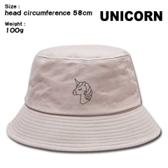 58CM Unicorn Adult Sunshade Cap Bucket Hat