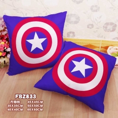 Marvel's The Avengers Captain America Cosplay Decoration Chair Cushion Anime Pillow