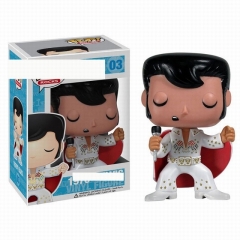 Funko POP 03# The King Elvis Presley Character Anime PVC Figure Collection Toy