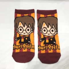 Harry Potter Movie Unisex Free Size Anime Short Socks