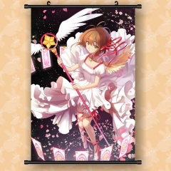 Card Captor Sakura Waterproof Anime Wallscrolls Game Cosplay Cartoon Wall Scrolls Decoration