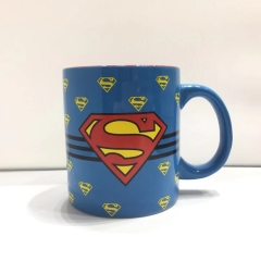 490ML/300ML Superman Movie Cosplay 3D Character Printing Cup Anime Ceramic Mug