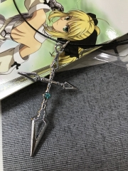 Fate Stay Night Cartoon Decoration Anime Alloy Necklace