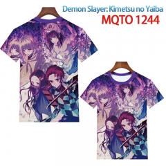 20 Styles Demon Slayer: Kimetsu no Yaiba Cartoon 3D Printing Short Sleeve Casual T shirt （European Sizes）