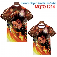 20 Styles Demon Slayer: Kimetsu no Yaiba Cartoon 3D Printing Short Sleeve Casual T shirt （European Sizes）