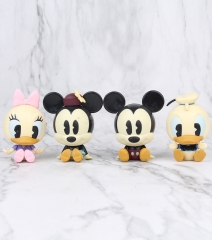 Disney Mickey Mouse 2 Generation Cartoon Cosplay Collection Anime PVC Figure Set