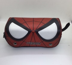 Spider Man Movie Pattern Double Layer Nylon Waterproof Pencil Bag