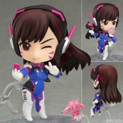 Nendoroid Overwatch D.VA DVA 847 # D.Va Classic Skin Ver. Movable Face Changing Collection Model Toy Anime PVC Figure