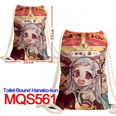 15 Styles Toilet-Bound Hanako-kun Custom Design Cosplay Cartoon Anime Drawstring Backpack Bag