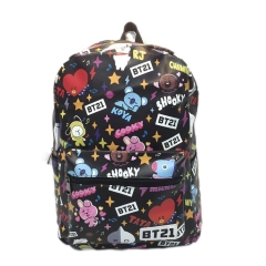K-POP BTS Bulletproof Boy Scouts Cosplay Japanese Cartoon Anime Backpack School Bag