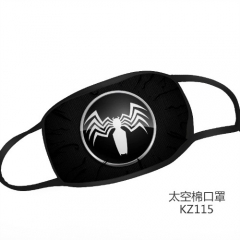 Venom Anime Mask  Space Cotton Anime Print Mask