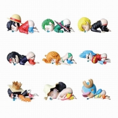 9 Styles One Piece Character Collection Cartoon Model Toy Anime PVC Figure