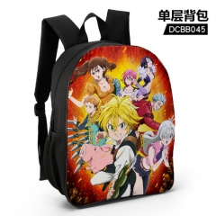 The Seven Deadly Sins  Cartoon Custom Design Cosplay Cartoon Waterproof Anime Backpack Bag