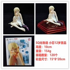 SQ Bakemonogatari Cartoon Character Collection Toy PVC Anime Figure Toys