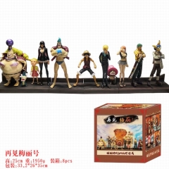 (11pcs/set) One Piece Cartoon Model Toy Japanese Anime Figure PVC Figure