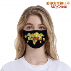 20 Styles Dragon Ball Z Anime Color Printed Space Cotton Mask