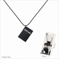 3 Styles Death Note Cartoon Cosplay Alloy Anime Necklace 4cm