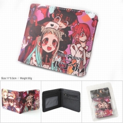 7 Styles Toilet-Bound Hanako-kun Cartoon Color Coin Purse Folding PU Anime Short Wallet