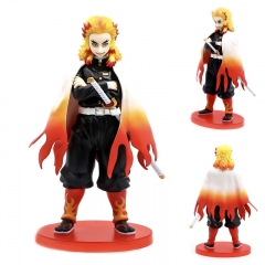 2 Box Size Demon Slayer: Kimetsu no Yaiba Rengoku Kyoujurou Japanese Collectible Gift Plastic Model Anime PVC Figure