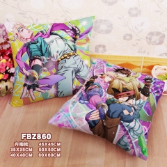 2 Styles JoJo's Bizarre Adventure Cartoon Chair Cushion Square Stuffed Anime Pillows