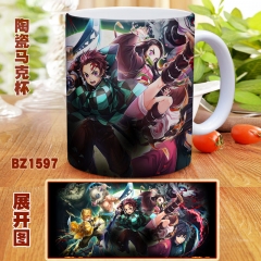19 Styles Demon Slayer: Kimetsu no Yaiba Custom Design Movie Cosplay Color Printing Anime Mug Ceramics Cup