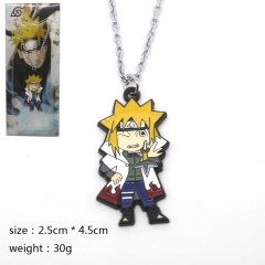 4 Styles Naruto Cartoon Cute For Kids Decorative Anime Alloy Necklace