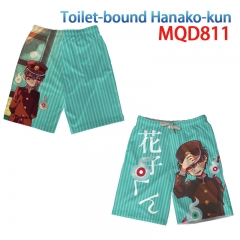 3 Styles Toilet-Bound Hanako-kun Cartoon Printing Anime Short Beach Pants