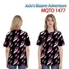 20 Styles JoJo's Bizarre Adventure 3D Printing Unisex Short Sleeve Casual Anime T-shirt （European Sizes）