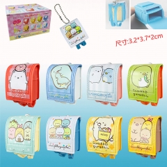 Sumikkogurashi Cartoon Decoration Cosplay Anime Bag Keychain set