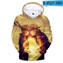 9 Styles Naruto For Adult Fashion Styles 3D Polyester Hooded Anime Hoodies