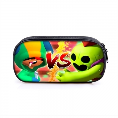 12 Styles Brawl Stars Polyester For Student Single Layer Anime Pencil Bag