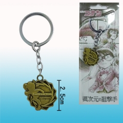 Detective Conan Japanese Cartoon Decorative Key Anime Alloy Keychain