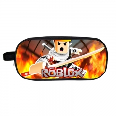20 Styles Roblox Game Pattern For Student Double Layer Polyester Anime Pencil Bag